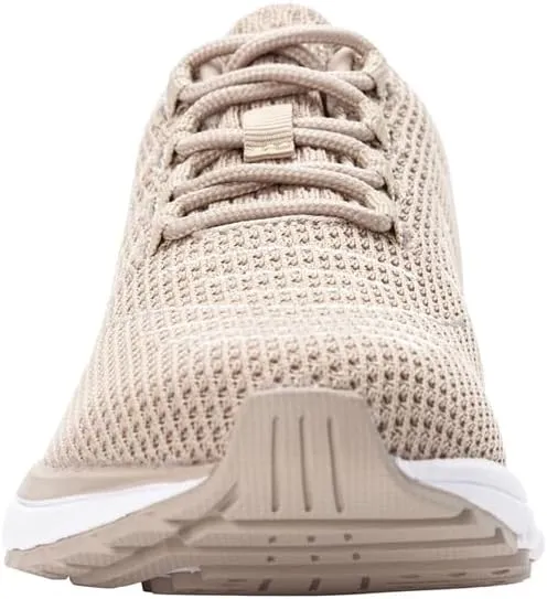 Propet Womens Tour Knit Walking Sneakers Shoes Casual - Off White