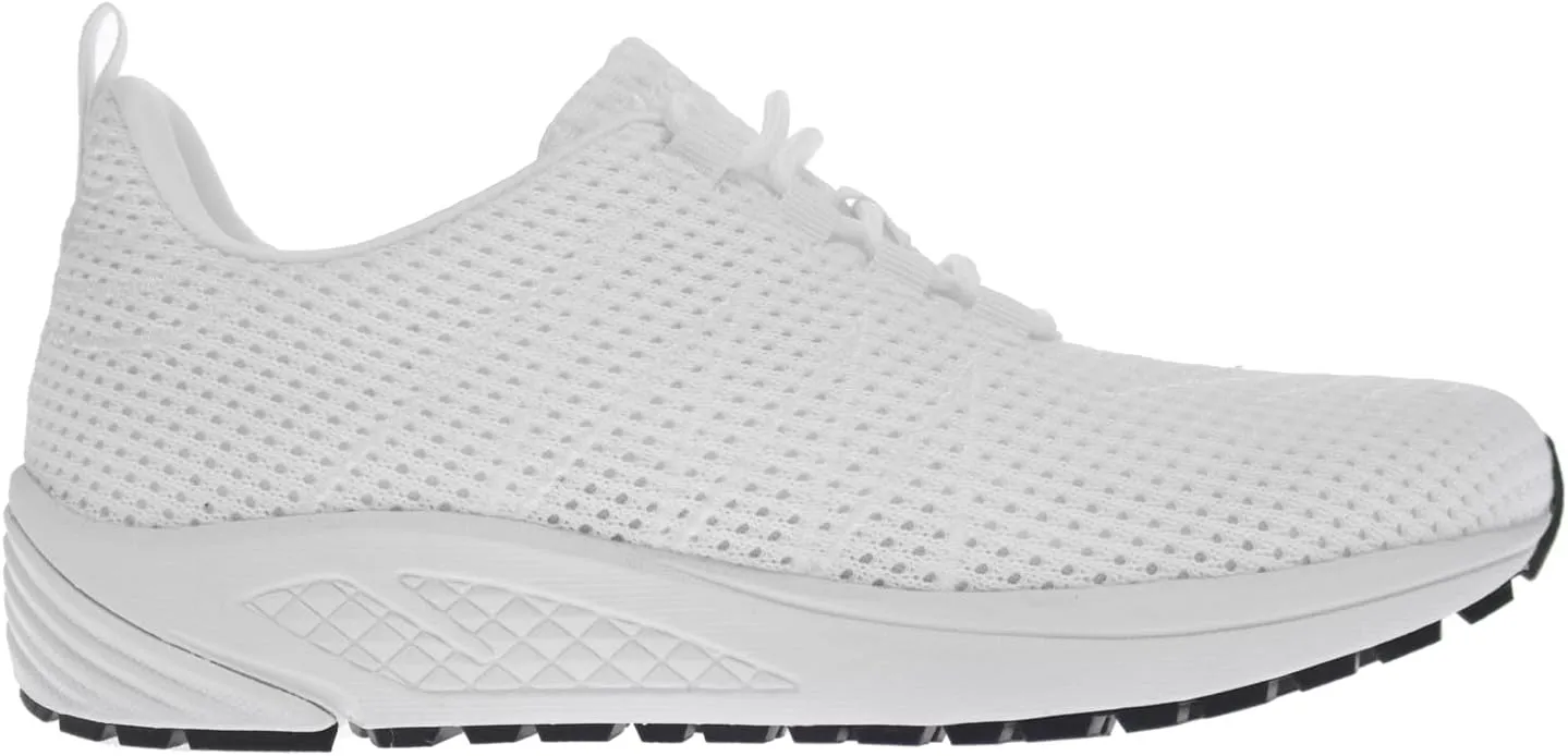 Propet Womens Tour Knit Walking Sneakers Shoes Casual - Off White