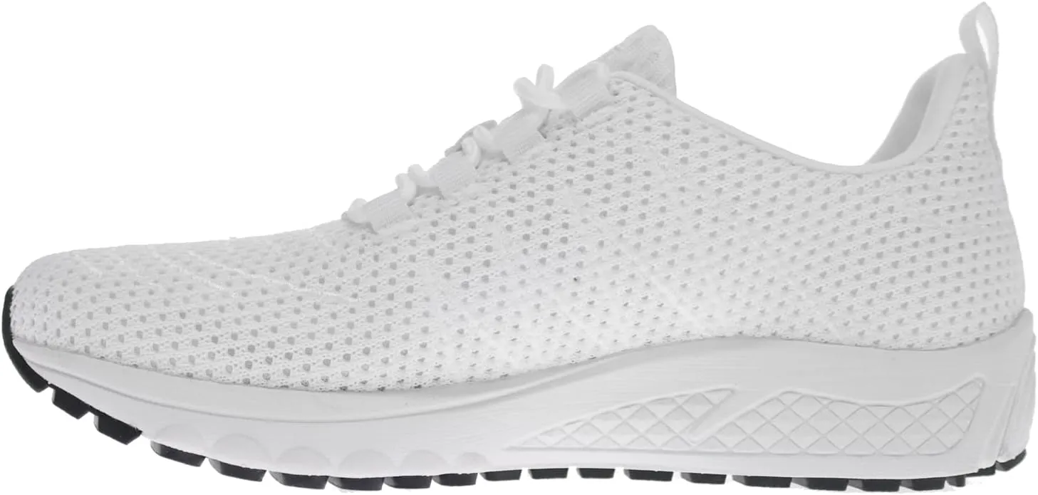 Propet Womens Tour Knit Walking Sneakers Shoes Casual - Off White