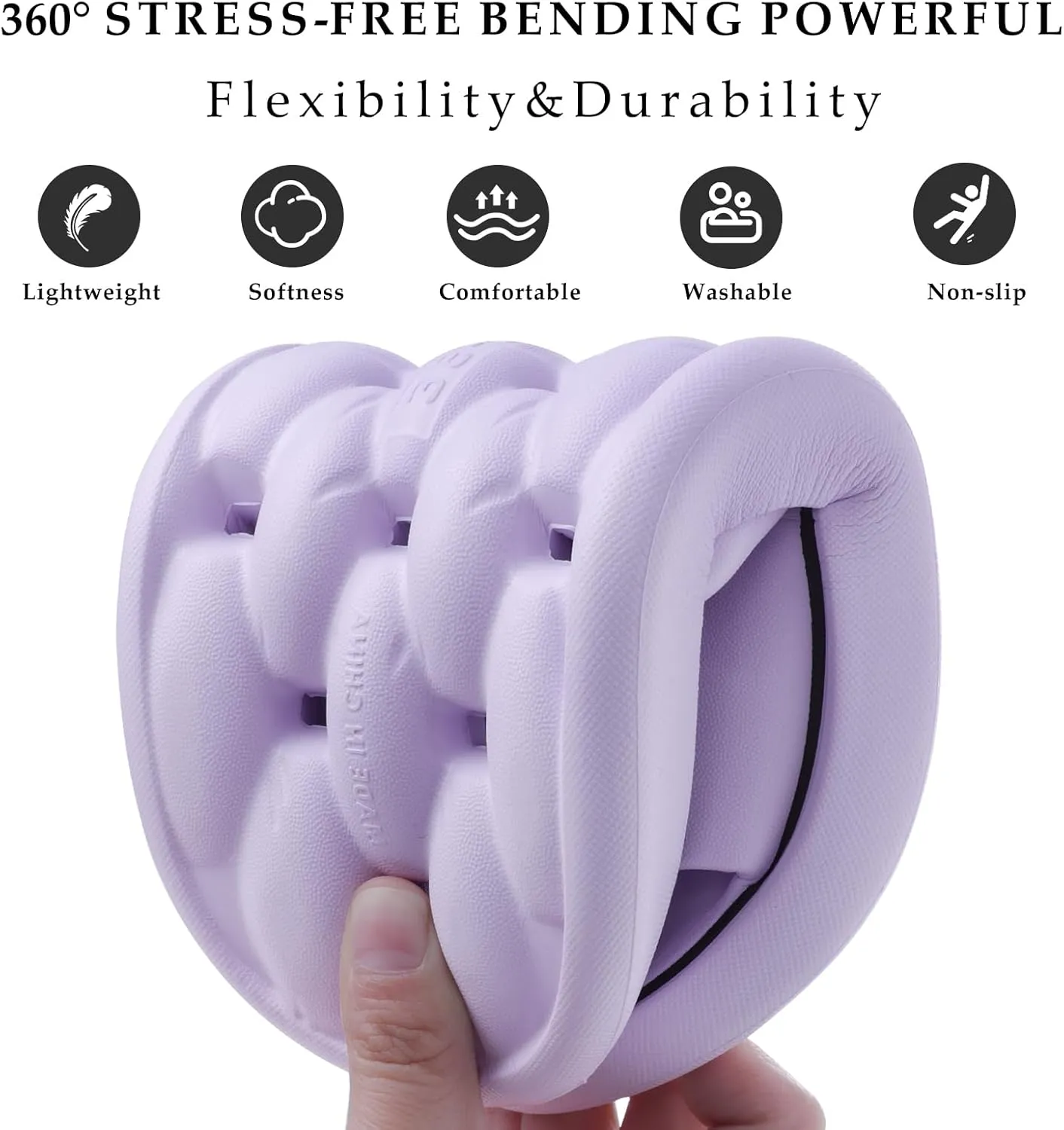 Quick Drying Shower Shoes Men Lightweight Shower Slippers with Drain Hole Soft Women Bathroom Slippers for Gym, Spa, Pool Anti-Slip Shower Shors Home Bathing Slipper Sandals