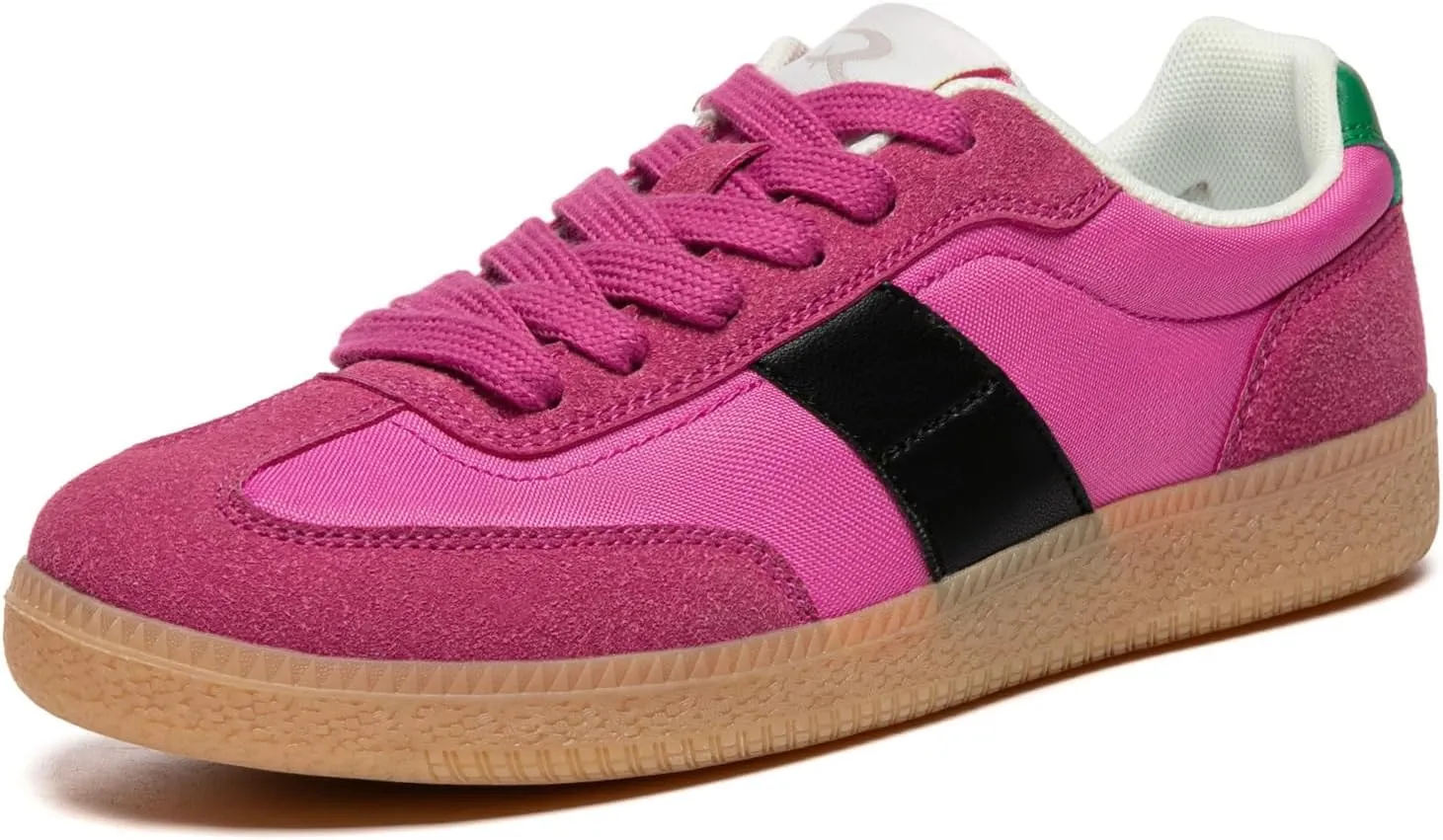 Rihero Women's Fashion Sneakers Comfortable Walking Shoes Casual Lace-Up Non Slip Sneakers
