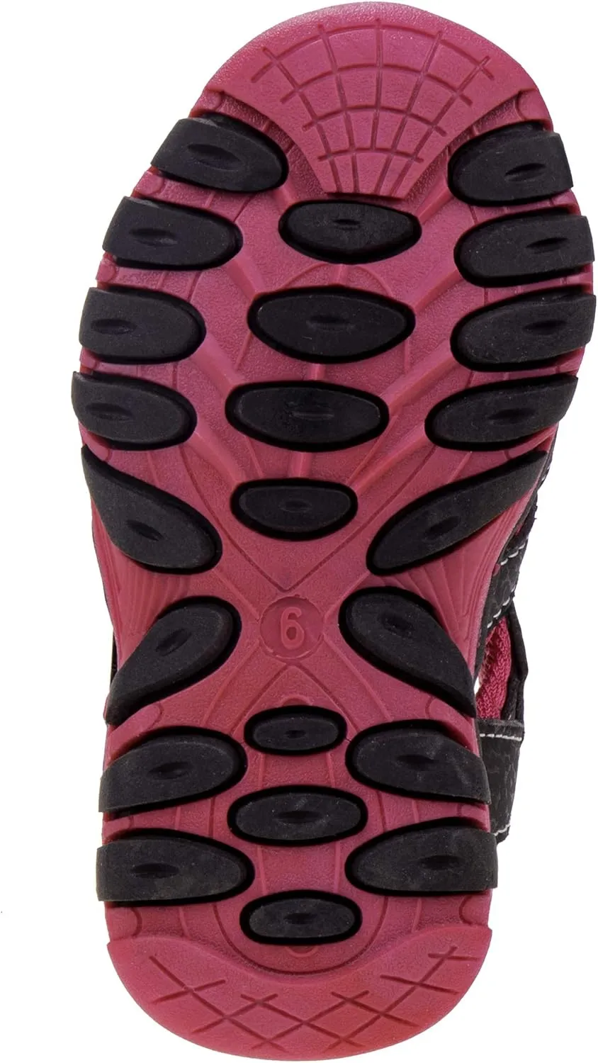 Rugged Bear Kids Boys Girls Closed-Toe Outdoor Sport Water Sandals - beach pool slide adjustable strap shoes athletic summer (Toddler/Little Kid/Big Kid)