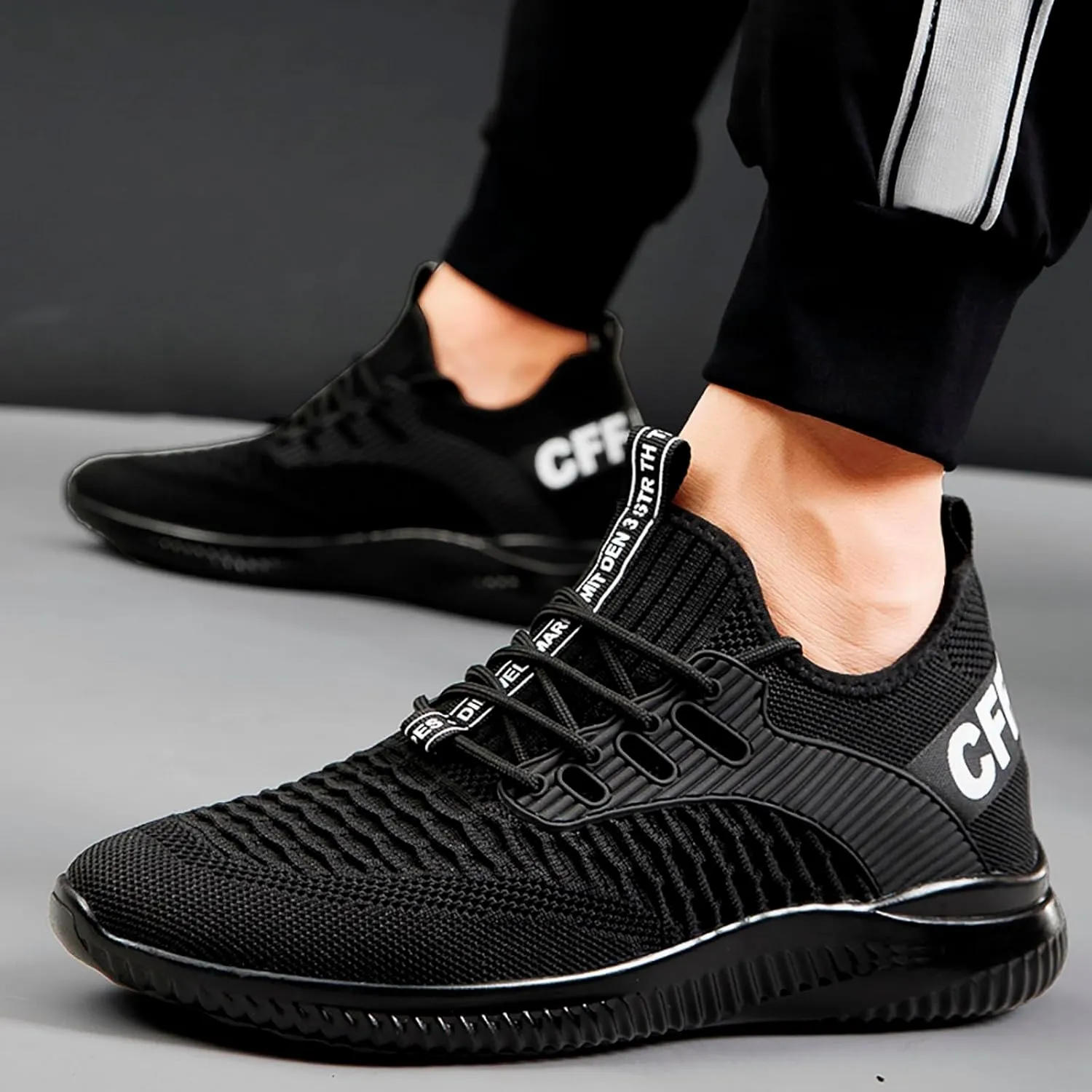 Running Shoes for Men Casual Fashion Simple Mountaineering Solid Color Workout Men's Sneaker