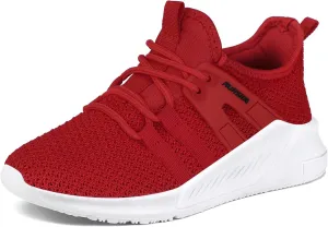 RUNSIDE Boys Girls Tennis Shoes Kids Lightweight Breathable Sneakers Lace-up Running Athletic Shoes for Toddler/Little Kid/Big Kid