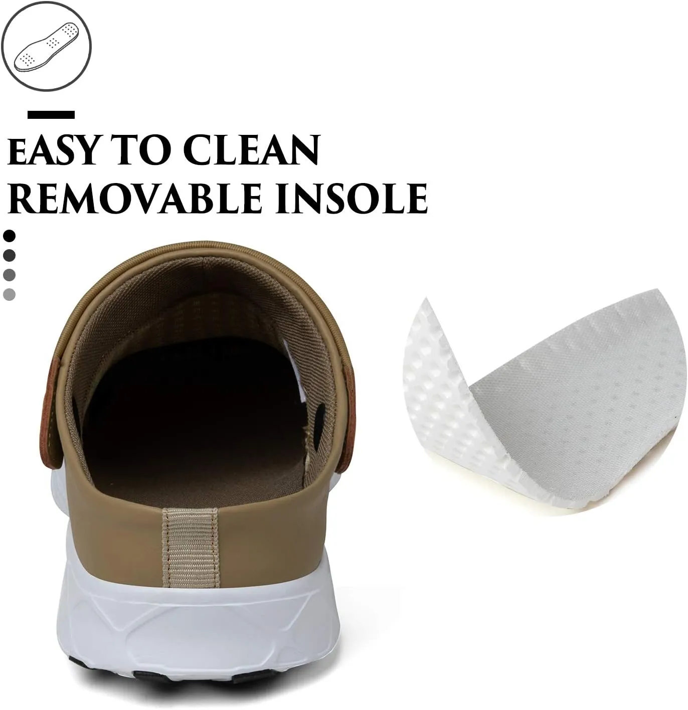 SAGUARO Men's Women's Quick Dry Garden Shoes Lightweight Breathable Gardening Clog Water Shoes Mesh Sandals for Sports Outdoor Beach Pool Exercise