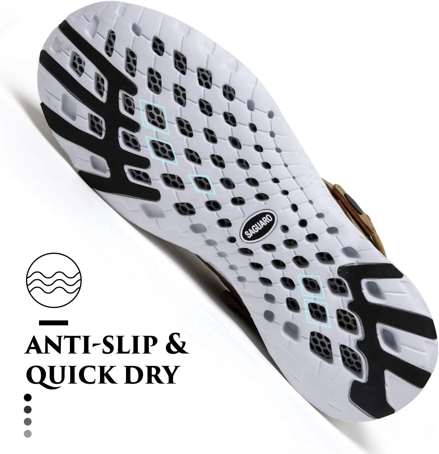 SAGUARO Men's Women's Quick Dry Garden Shoes Lightweight Breathable Gardening Clog Water Shoes Mesh Sandals for Sports Outdoor Beach Pool Exercise