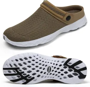 SAGUARO Men's Women's Quick Dry Garden Shoes Lightweight Breathable Gardening Clog Water Shoes Mesh Sandals for Sports Outdoor Beach Pool Exercise