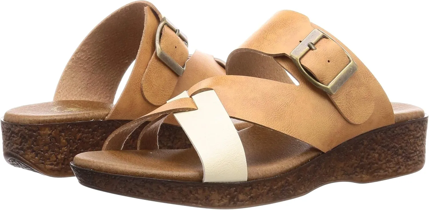 SANTA BARBARA POLO & RACQUET CLUB(サンタバーバラポロアンドラケットクラブ) Women's Sandals, Easy to wear, Wedge Heel