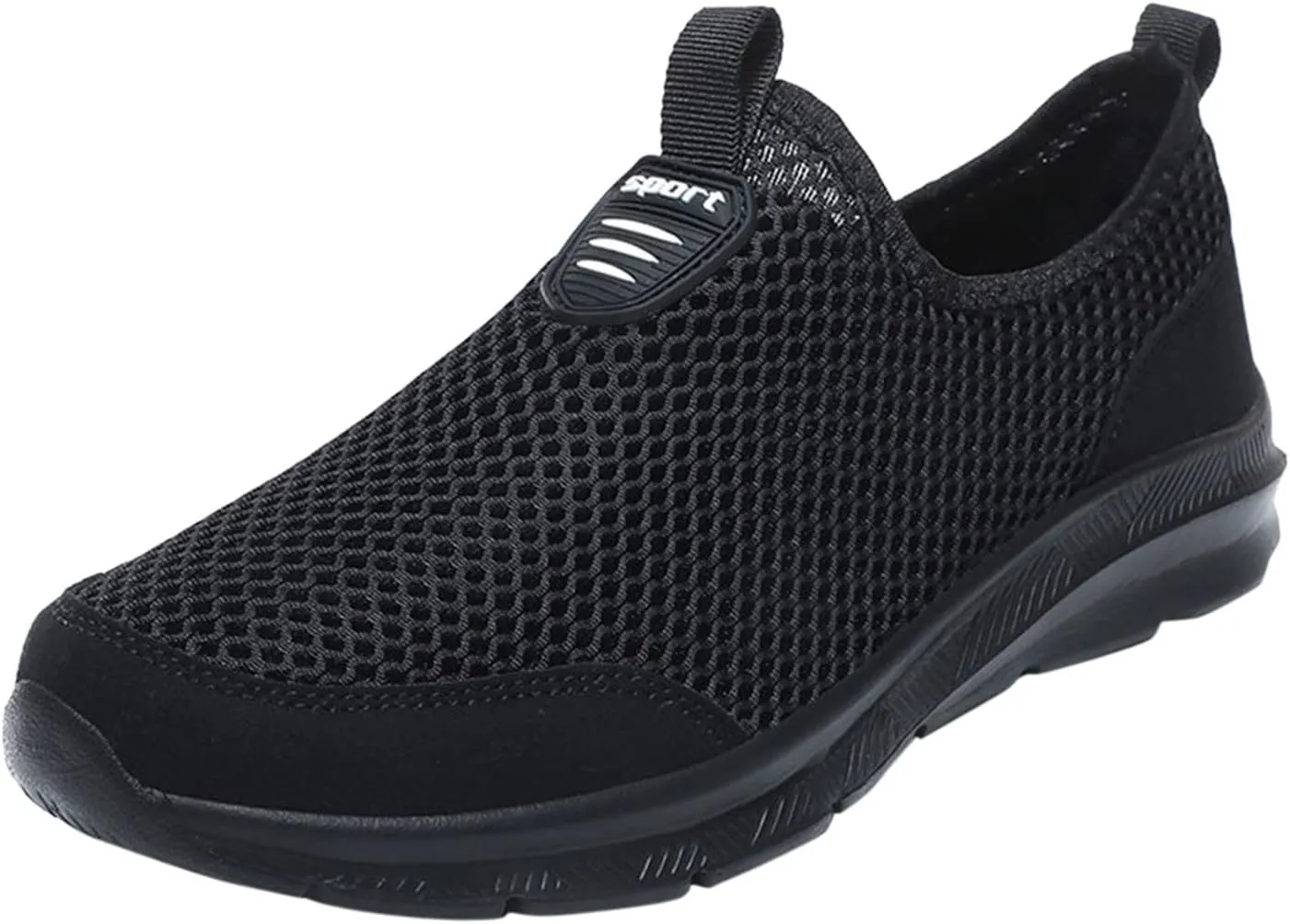 Shoes for Men Golf Walking Mountaineering Solid Color Driving Slip On Loafers