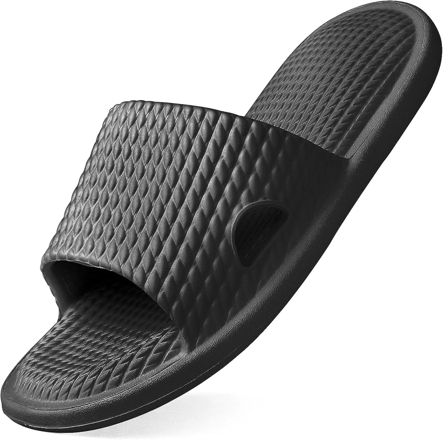 Shower Shoes Non-Slip Quick Drying Lightweight Shower Slippers Slides Sandals House Pool Indoor Bathroom Dorms Camping Open-toe