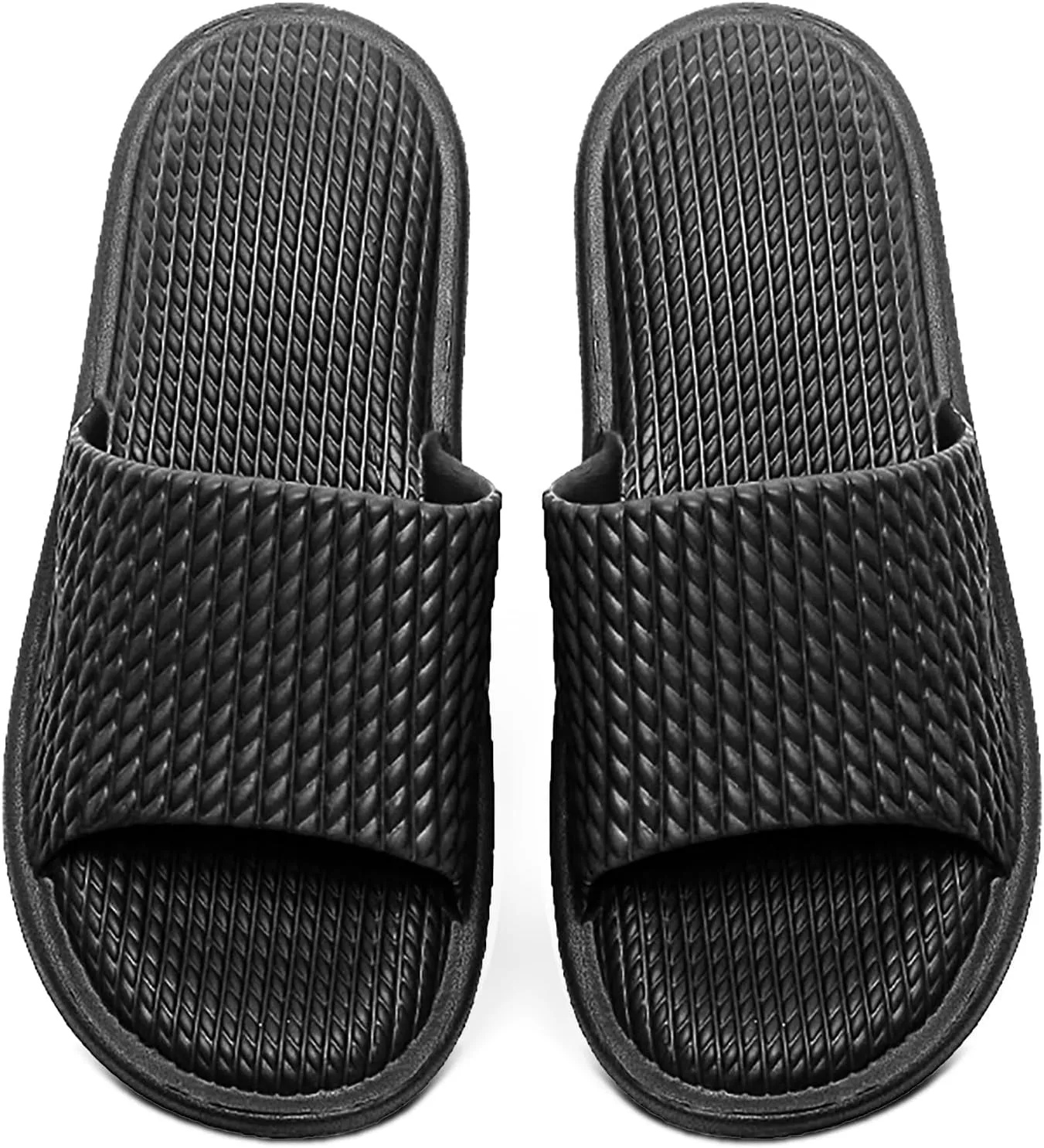 Shower Shoes Non-Slip Quick Drying Lightweight Shower Slippers Slides Sandals House Pool Indoor Bathroom Dorms Camping Open-toe