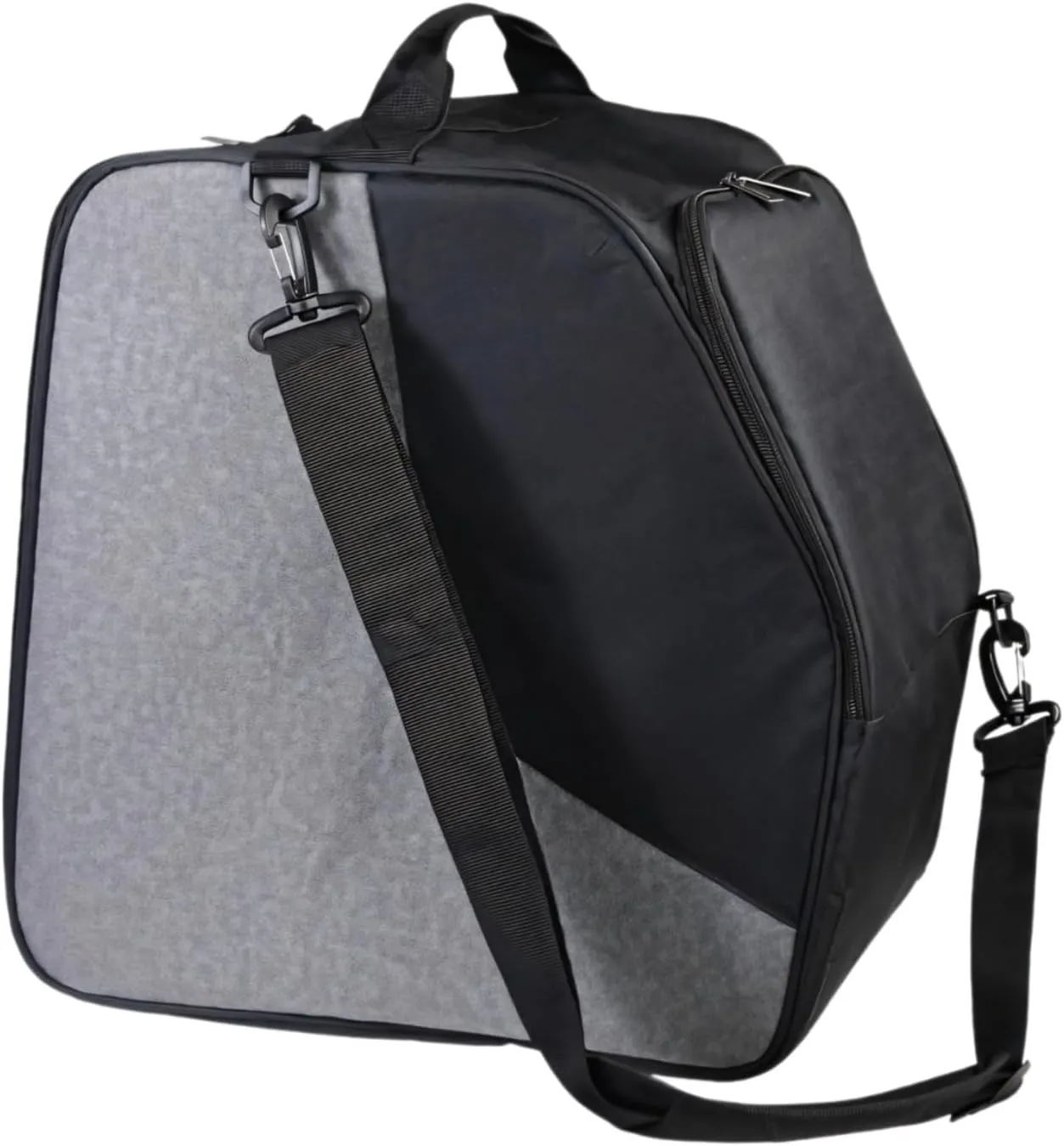 Ski Gear Storage Bag, Large-Capacity 15 X 14.2 X 9.4 In Equipment Carrier With Shoulder Strap, Fits Boots, Helmet & More