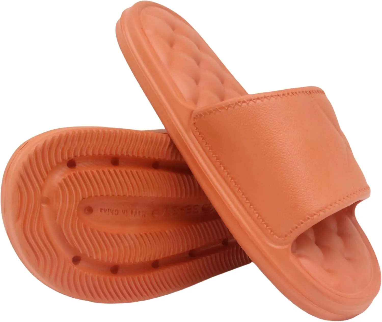 Slippers for Women and Men Ultra Comfort Non-Slip Shower Sandals Indoor and Outdoor Use Quick Drying Pool Party Home Dorm Slides