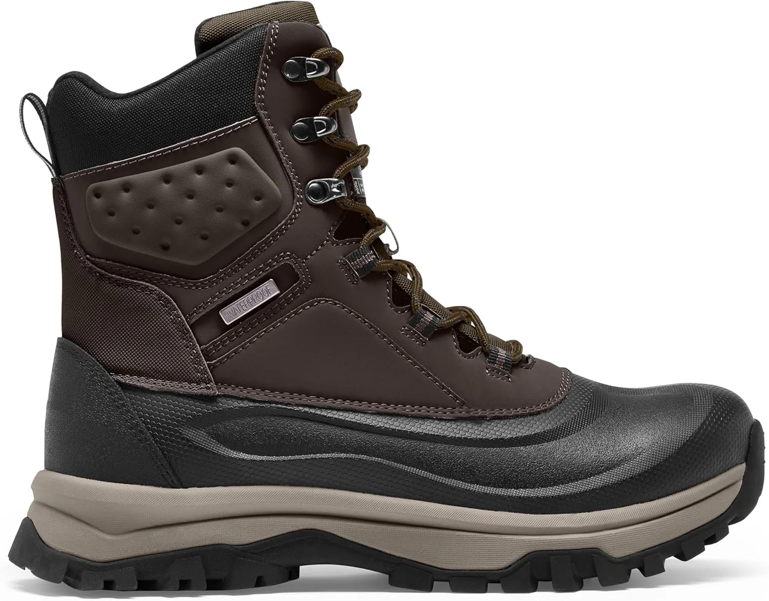 Snow Boots for Men Insulated Waterproof Winter Boots Outdoor Boot for Cold Weather
