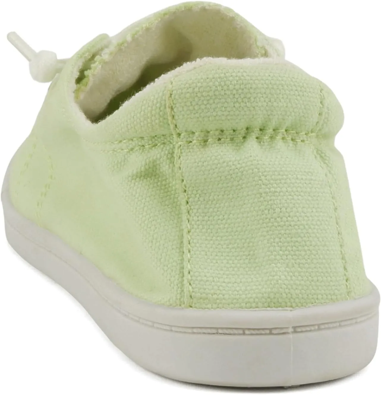 Soda Flat Women Shoes Linen Canvas Slip On Sneakers Lace Up Style Loafers Zig-S