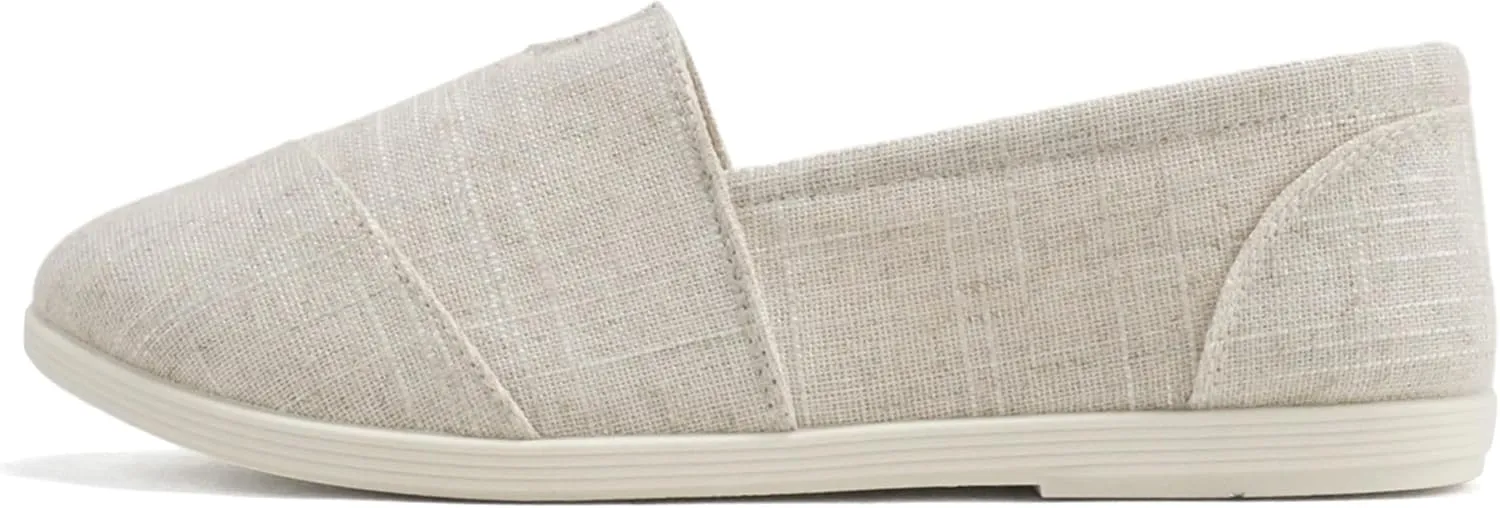 Soda Shoes Women's Obji Round Toe Casual Flat with Padded Insole