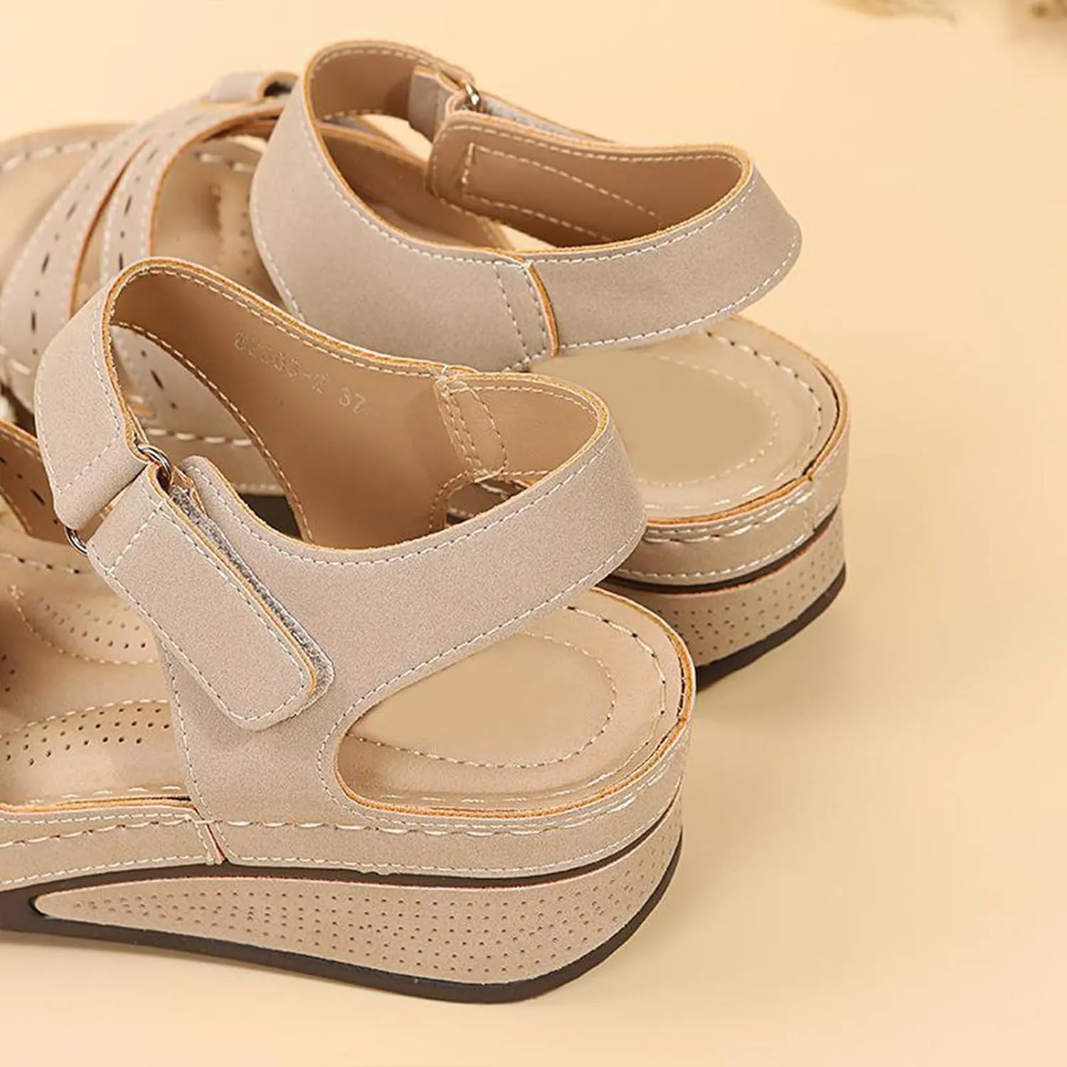 Soft & Stylish Wedge Sandals for Effortless Comfort 2025 Breathable Orthopedic Walking Platform Sandals