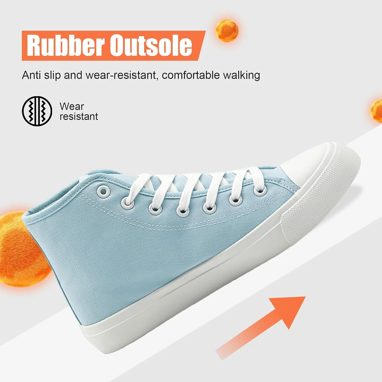 soofylia Womens High Top Canvas Sneakers,Unisex Fashion Lace-up Fuzzy Canvas Shoes,Casual Tennis Walking Shoes for Men