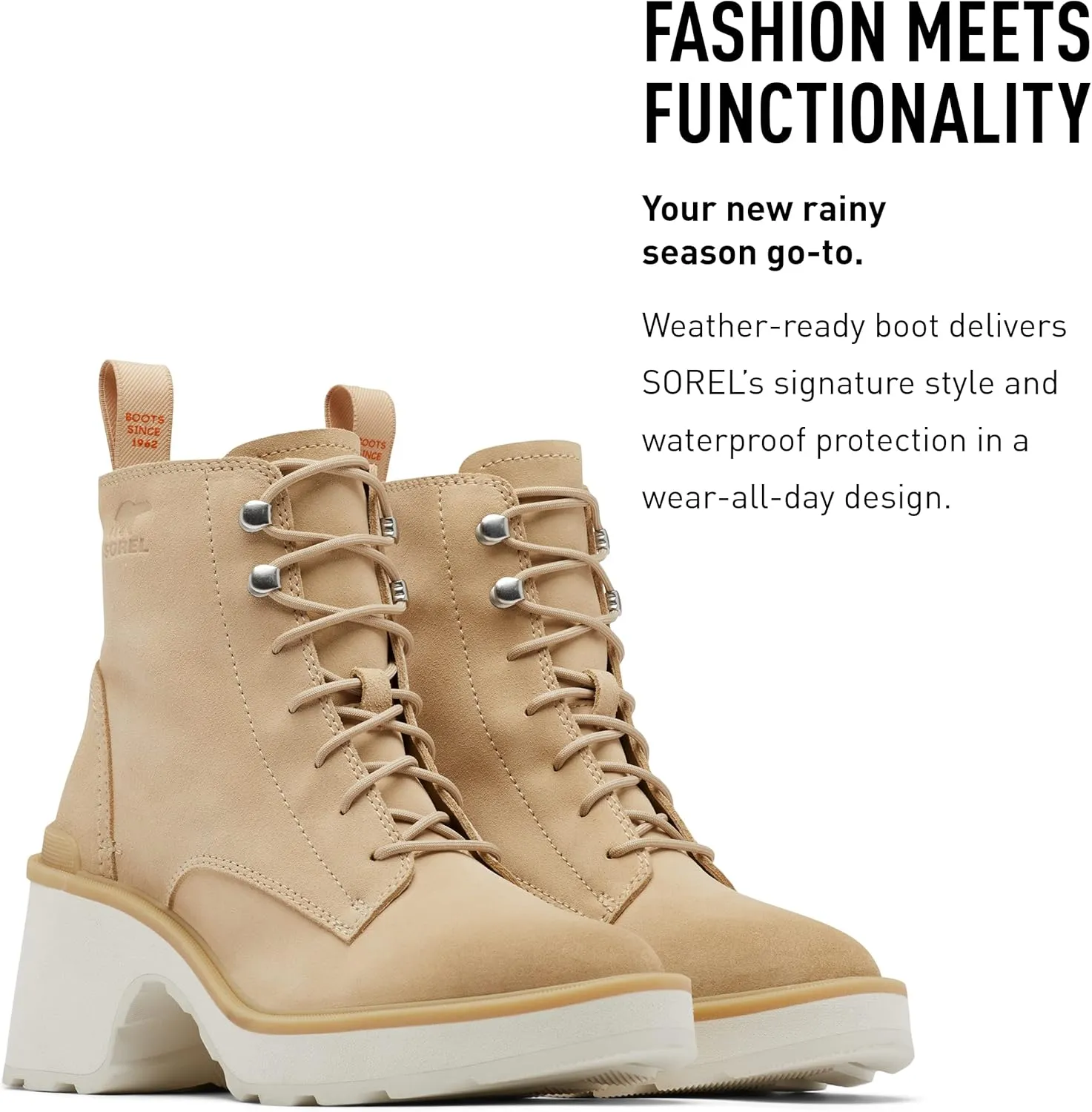 Sorel Women's Hi-Line Heel Lace Boots