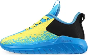 Soulsfeng Kids Tennis Shoes Lightweight Breathable Boys Running Shoe Fashion Walking Sneakers for Girls (Little Kid/Big Kid)