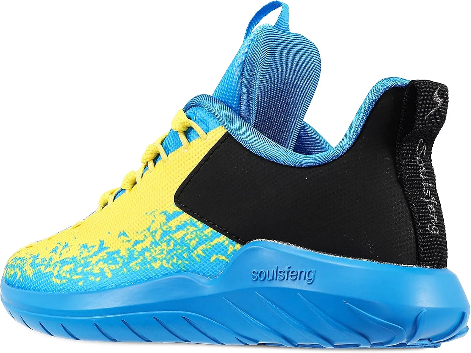 Soulsfeng Kids Tennis Shoes Lightweight Breathable Boys Running Shoe Fashion Walking Sneakers for Girls (Little Kid/Big Kid)