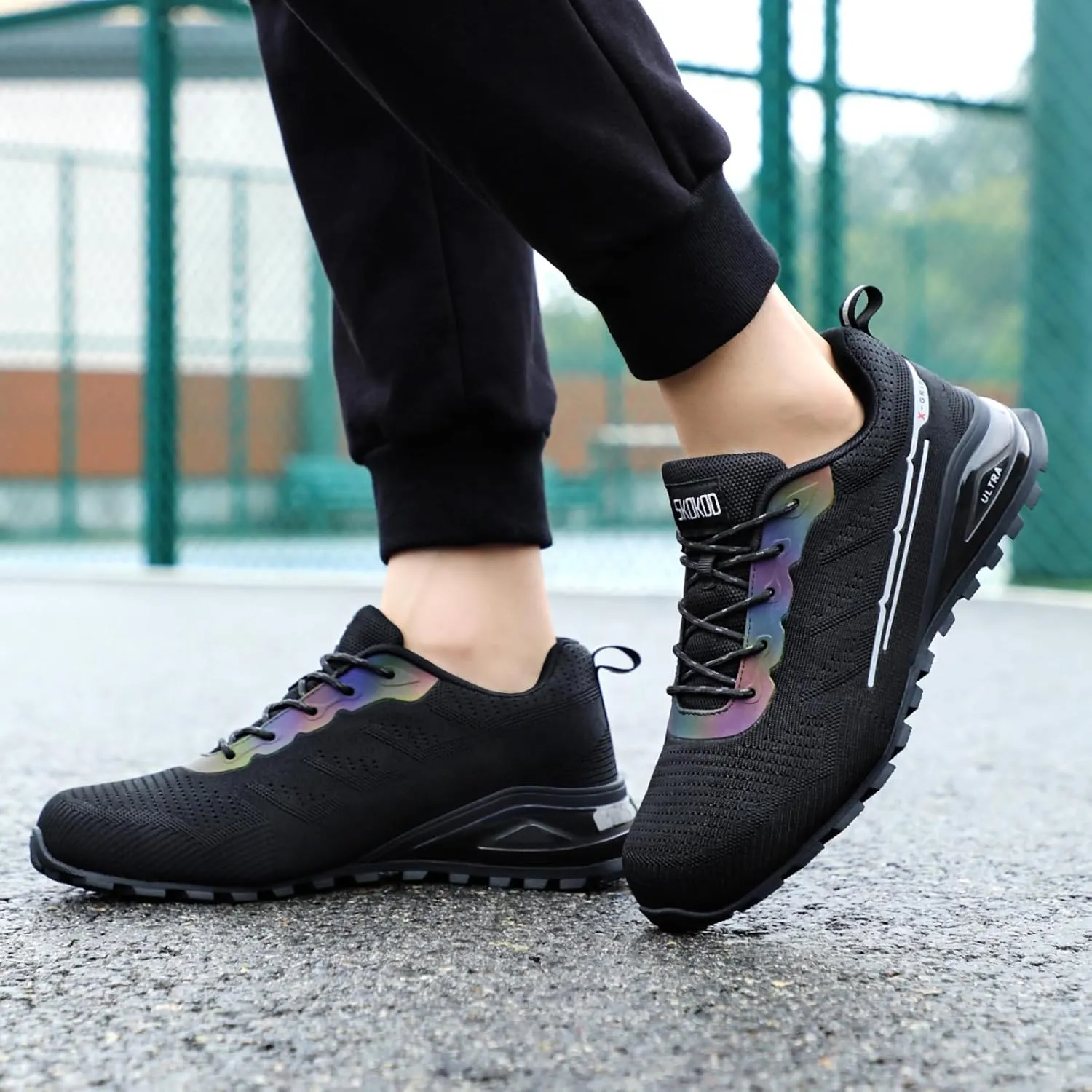 Steel Toe Shoes for Men Composite Work Shoes Comfortable Puncture Proof Lightweight Indestructible Sneakers