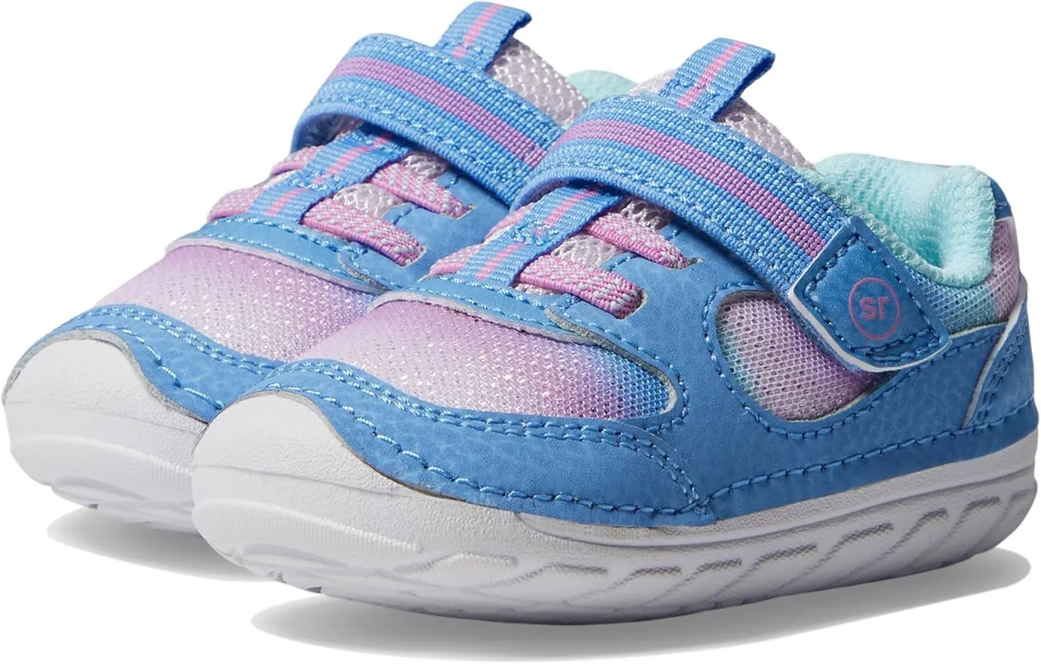 Stride Rite Womens SM Turbo (Toddler/Little Kid) Blue 5.5 Wide