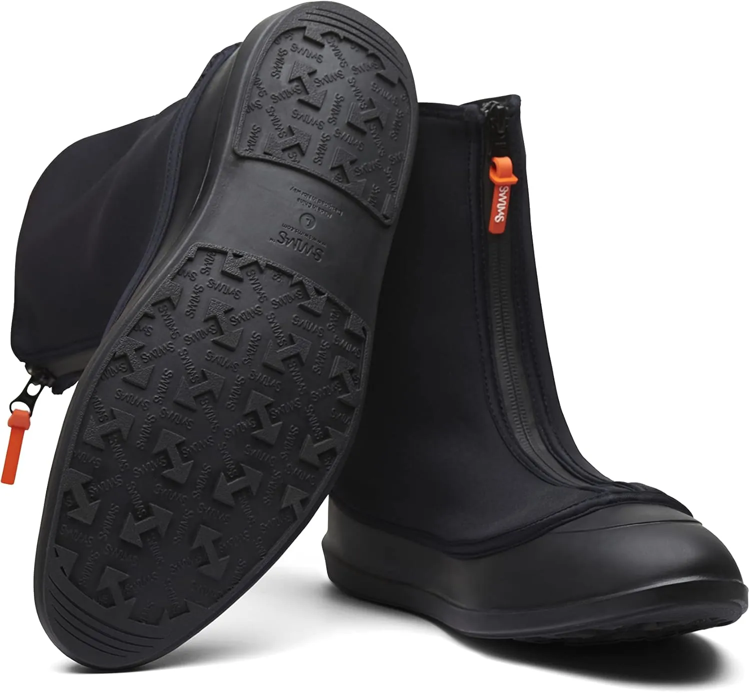 SWIMS Shoe Covers For Men, Waterproof Reusable Rain Overshoes, Winter Protective Boots, Outdoor Hiking Mobster Galoshes Shoes