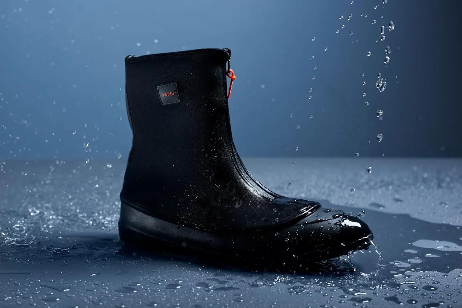 SWIMS Shoe Covers For Men, Waterproof Reusable Rain Overshoes, Winter Protective Boots, Outdoor Hiking Mobster Galoshes Shoes