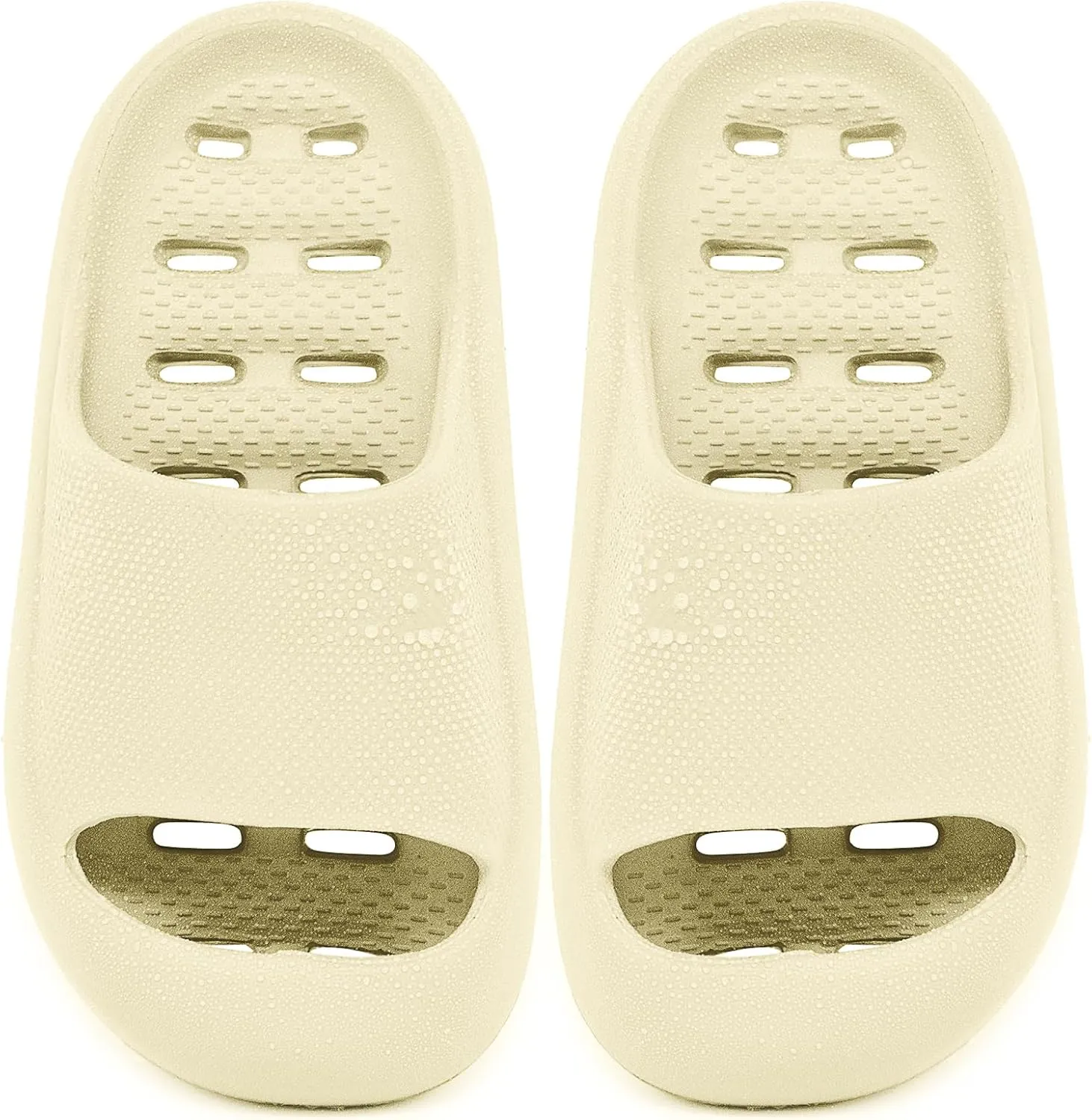 techcity Boys Girls Slide Sandals Soft Cushioned Thick Sole Non-slip Summer Slippers Quick Drying Bathroom Shower Pool Beach Sandals for Toddler Little Kids