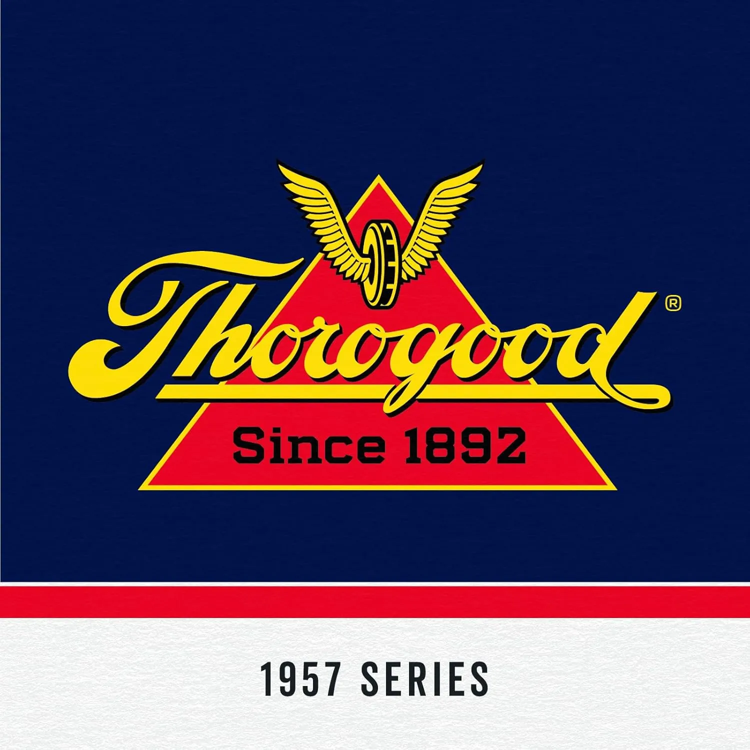 Thorogood 1957 Series 8” Waterproof Work Boots for Men - Full-Grain Leather with Moc Toe, Comfort Insole, and Slip-Resistant Wedge Outsole; EH Resistant