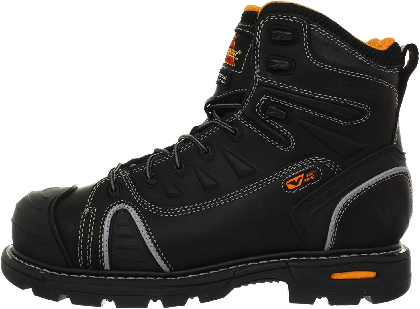 Thorogood GEN-Flex2 6” Composite Safety Toe Work Boots For Men - Breathable Heavy-Duty Toe Cap Boots With Goodyear Storm Welt, Slip-Resistant Outsole and Comfort Insole