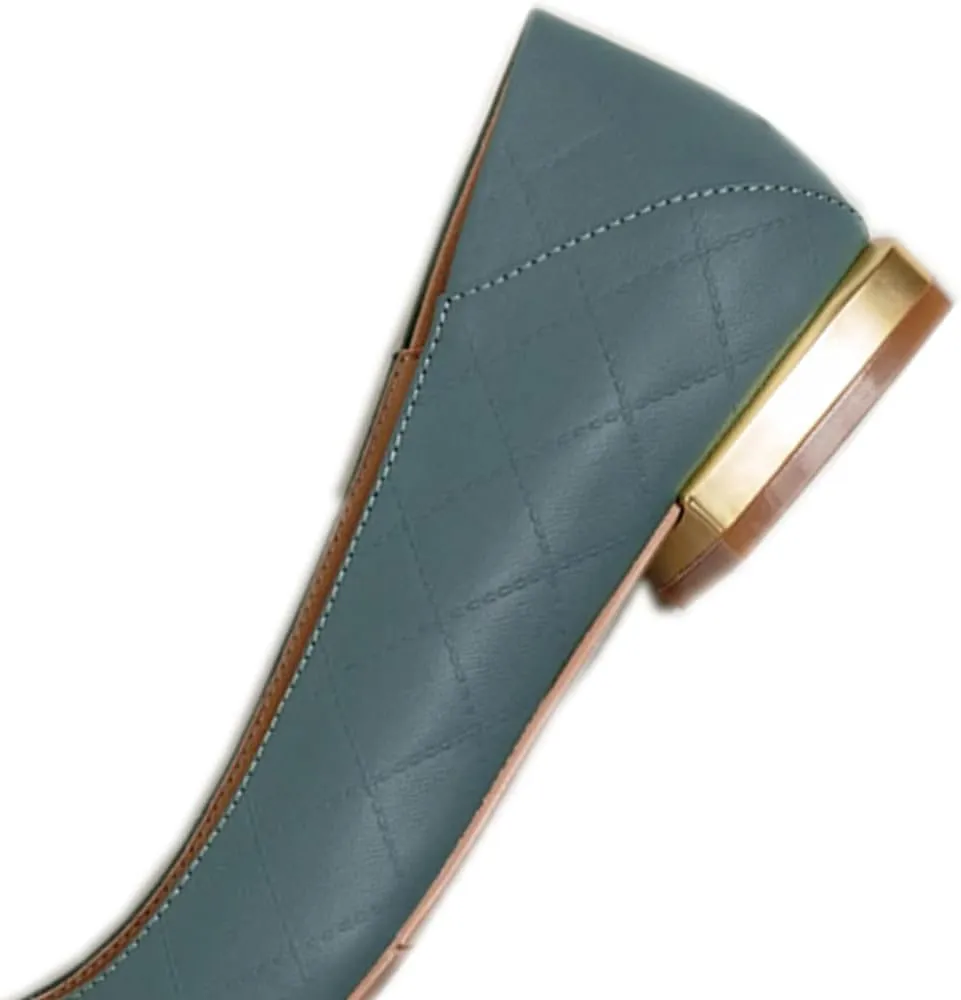 TinaCus Women's Handmade Genuine Leather Comfortable Flat Loafer Shoes