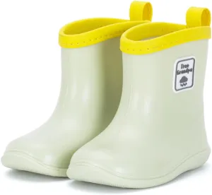 Toddler Rain Boots Baby Rain Boots Short rain Boots for Toddler Easy-on Lightweight and Waterproof
