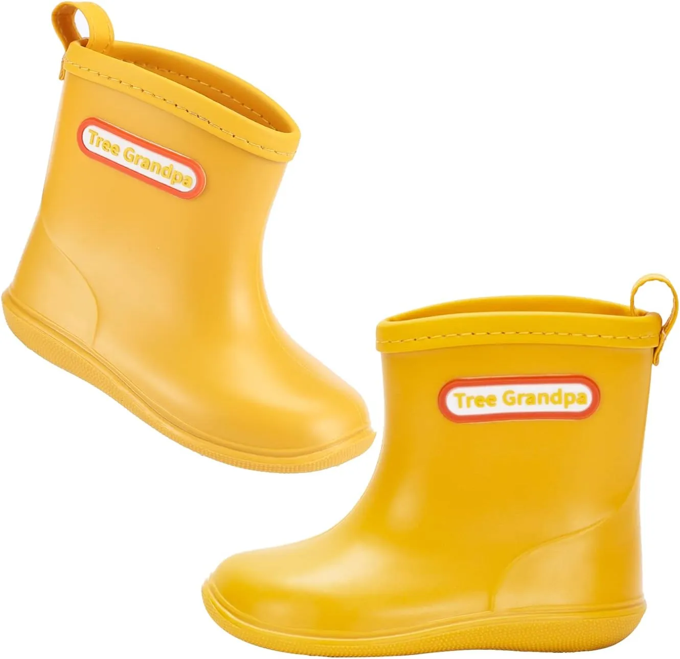 Toddler Rain Boots for Boys Girls Baby Rain boot Lightweight Kids Rain Boots Infant Rainboots 1-6 Years