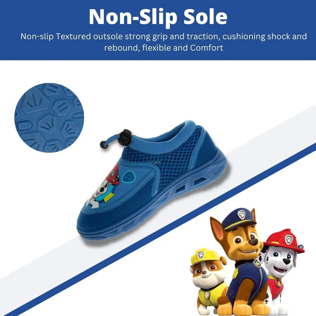 Toy Story Cars Boys Water Shoes Kids Sandals - Lightning McQueen Woody Buzz Lightyear Pool Aqua Socks Bungee Waterproof Quick Dry (Toddler-Little Kid)