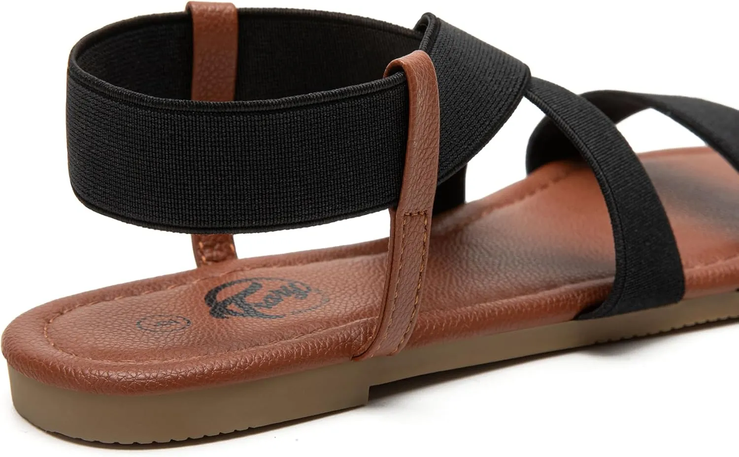 Trary Sandals Women, Womens Sandals, Flat Sandals for Women Dressy Summer, Women's Sandals, Elastic Sandals for Women, Cute Sandals, Open Toe Dress Sandals,Wide Sandles Womans, Sandalias Para Mujer