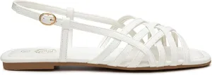 Trary Women's Flat Sandals Gladiator Sandals for Women Comfortable Ankle Strap Sandals Casual Fisherman Strappy Sandals for Women Dressy Summer Beach Shoes