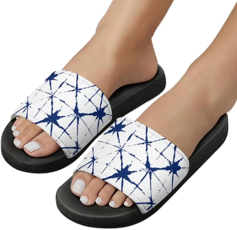 Unisex Slides for Women Men, Comfortable Slippers Slides, Non-slip Shower Shoes House Fashion Thick for Indoor & Outdoor（23060302）