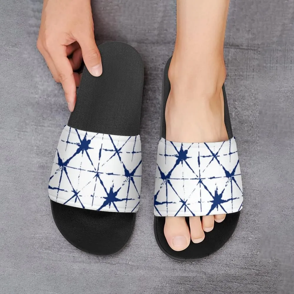 Unisex Slides for Women Men, Comfortable Slippers Slides, Non-slip Shower Shoes House Fashion Thick for Indoor & Outdoor（23060302）