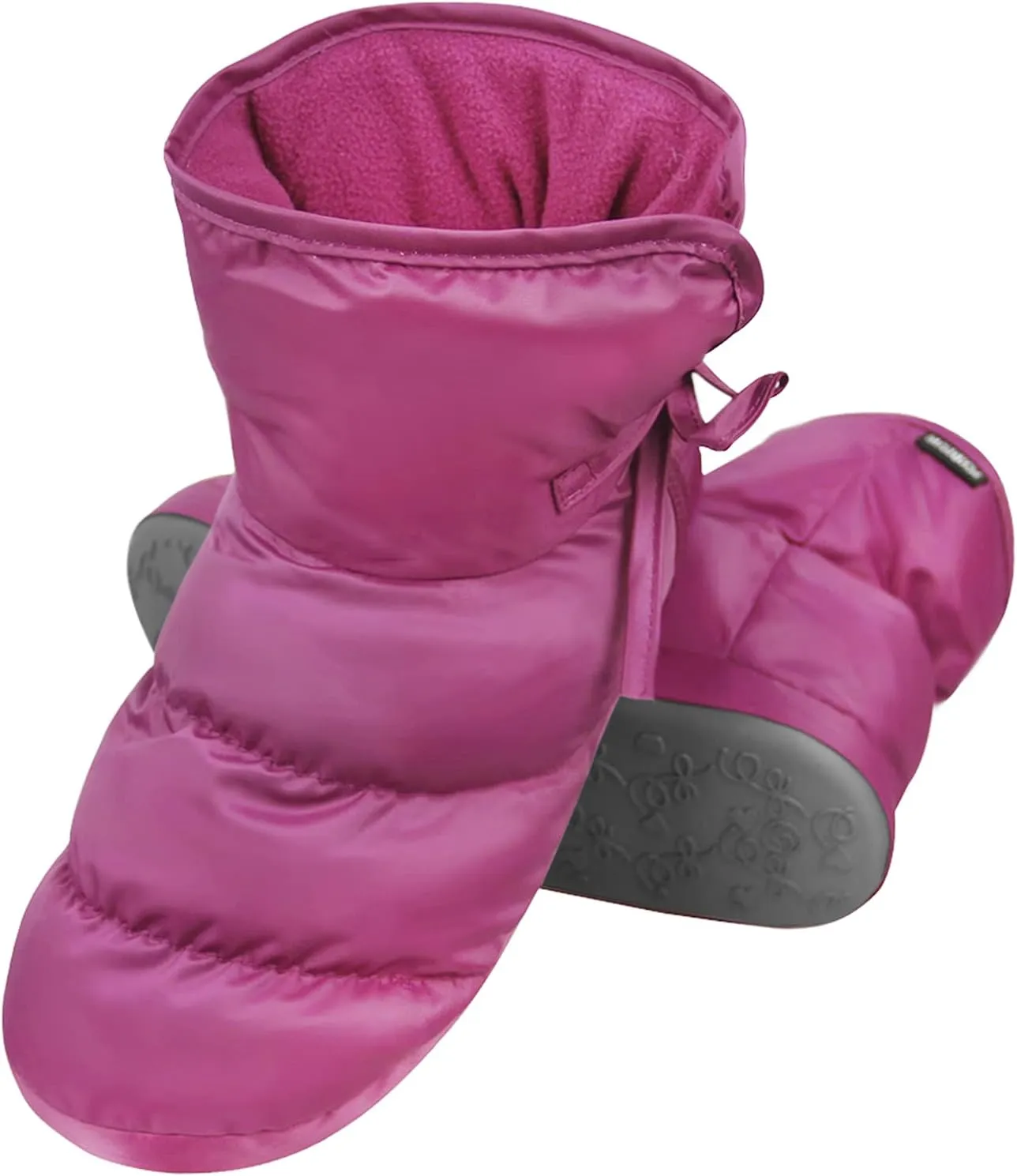 Unisex Thermal Down Slippers Winter Warm Cozy Fleece Indoor Slippers Bootie Shoes Ankle Snow Boots Footwear for Men Women
