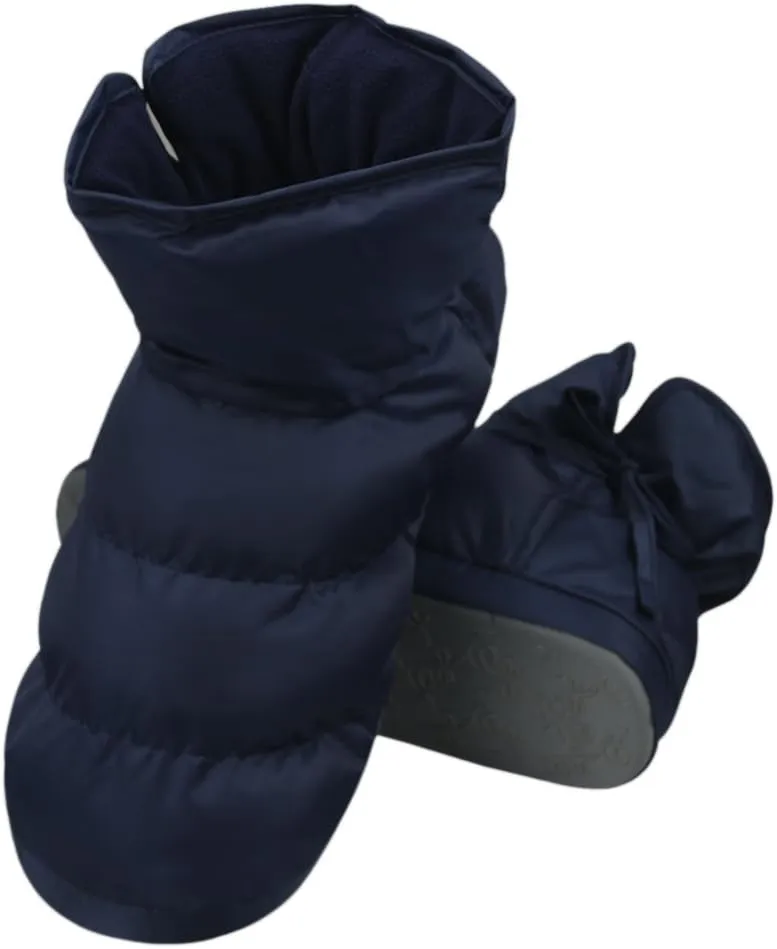 Unisex Thermal Down Slippers Winter Warm Cozy Fleece Indoor Slippers Bootie Shoes Ankle Snow Boots Footwear for Men Women