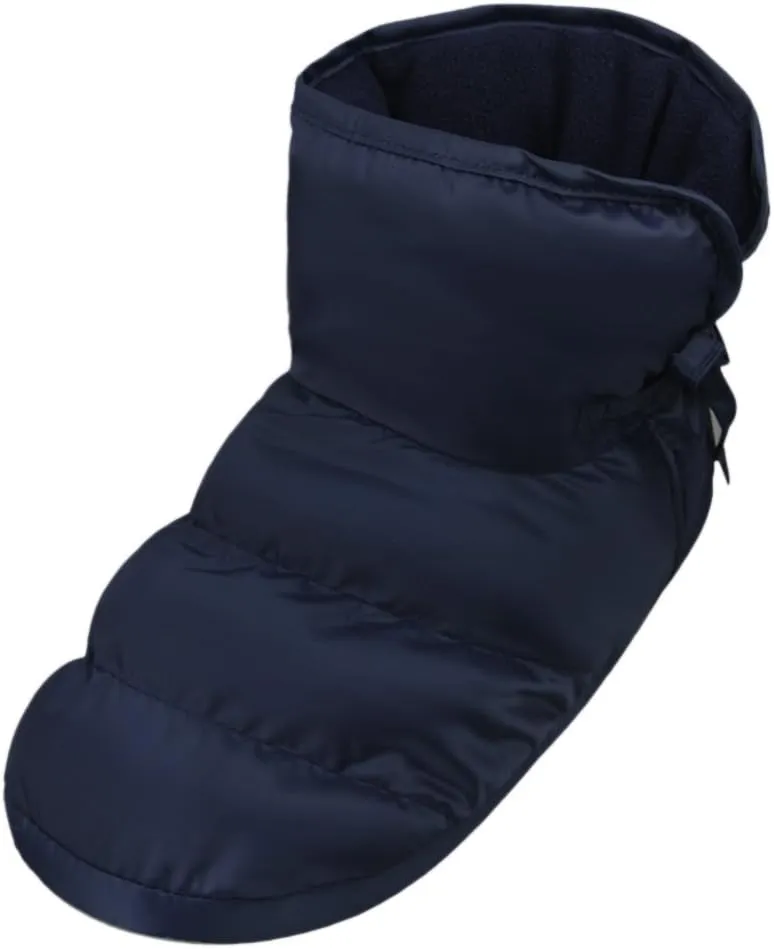 Unisex Thermal Down Slippers Winter Warm Cozy Fleece Indoor Slippers Bootie Shoes Ankle Snow Boots Footwear for Men Women