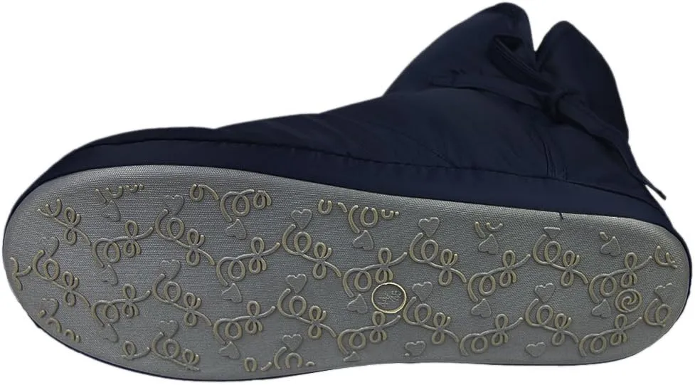 Unisex Thermal Down Slippers Winter Warm Cozy Fleece Indoor Slippers Bootie Shoes Ankle Snow Boots Footwear for Men Women
