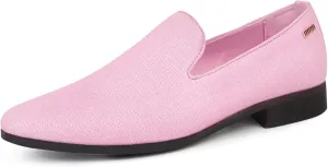 UUBARIS Mens Dress Loafers Tuxedo Suit Slip on Shoes