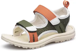 vibdiv Boys Girls Sandals Open-Toe Summer Outdoor Unisex Child Sport Sandals Athletic Lightweight(Toddler/Little Kid/Big Kid)