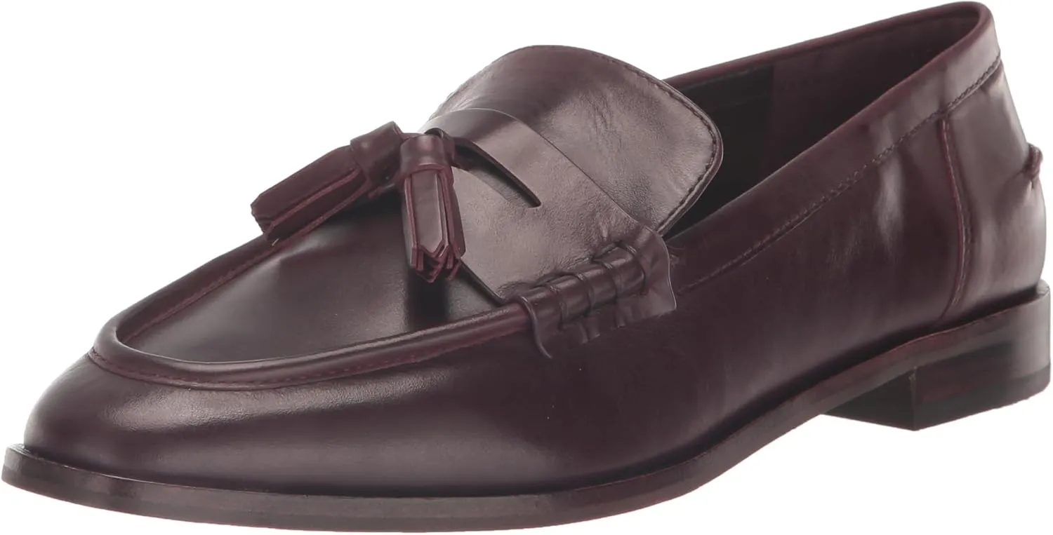 Vince Camuto Women's Chiamry Block Heel Loafer Flat