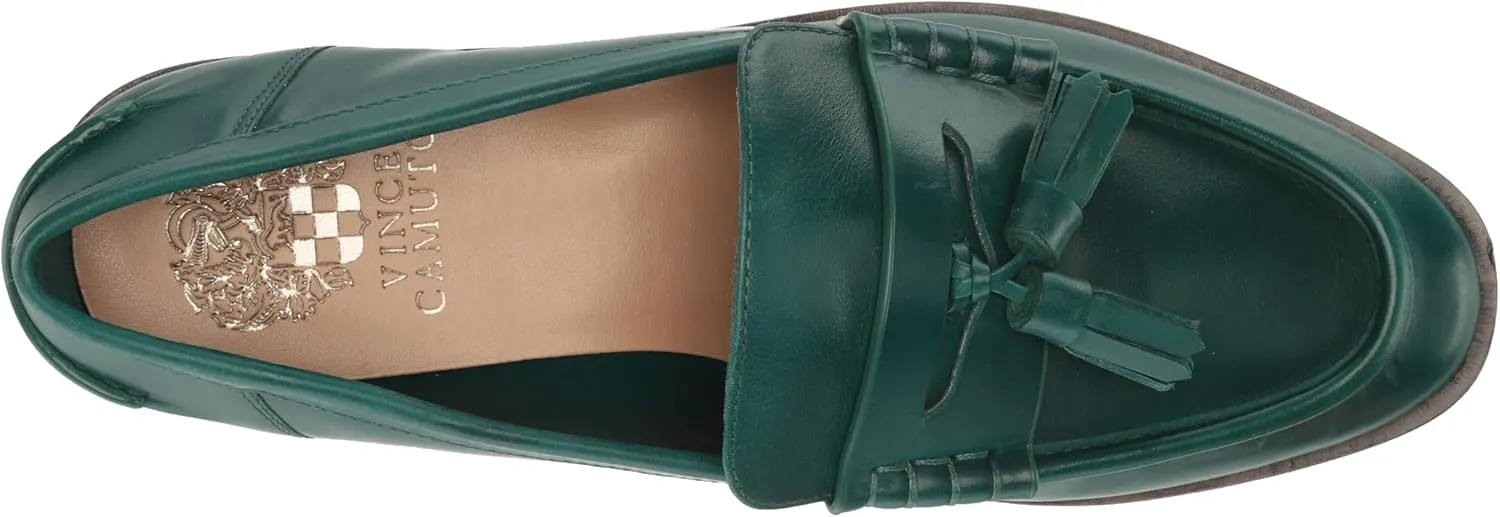 Vince Camuto Women's Chiamry Block Heel Loafer Flat