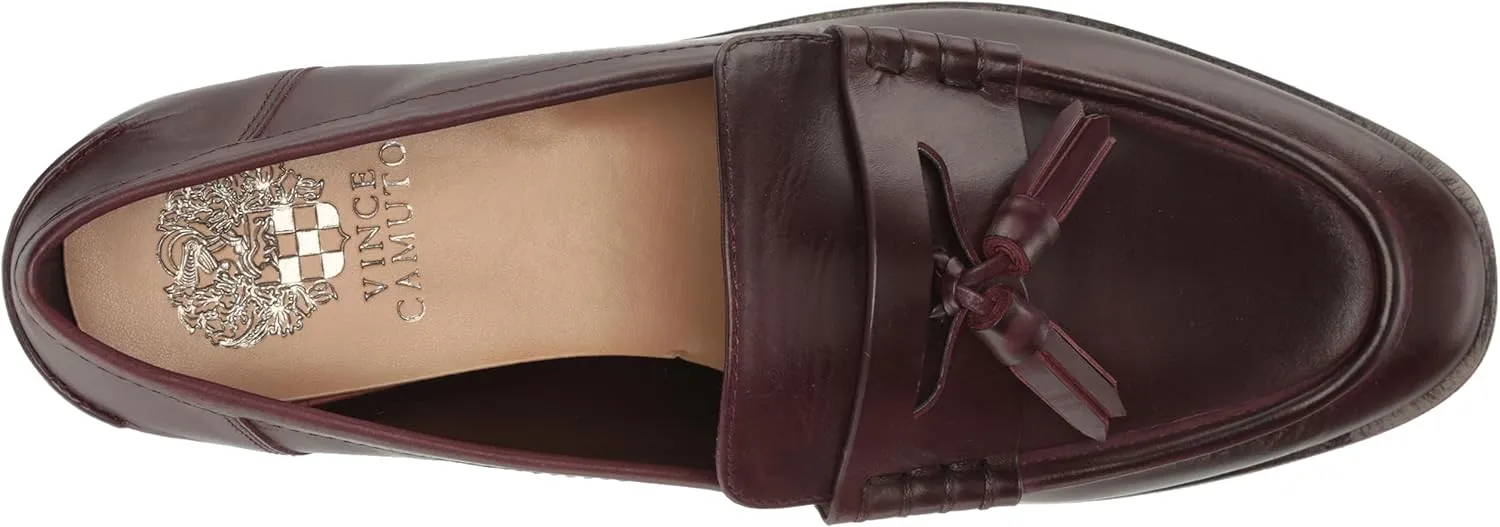 Vince Camuto Women's Chiamry Block Heel Loafer Flat