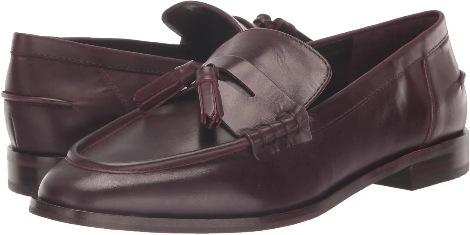 Vince Camuto Women's Chiamry Block Heel Loafer Flat